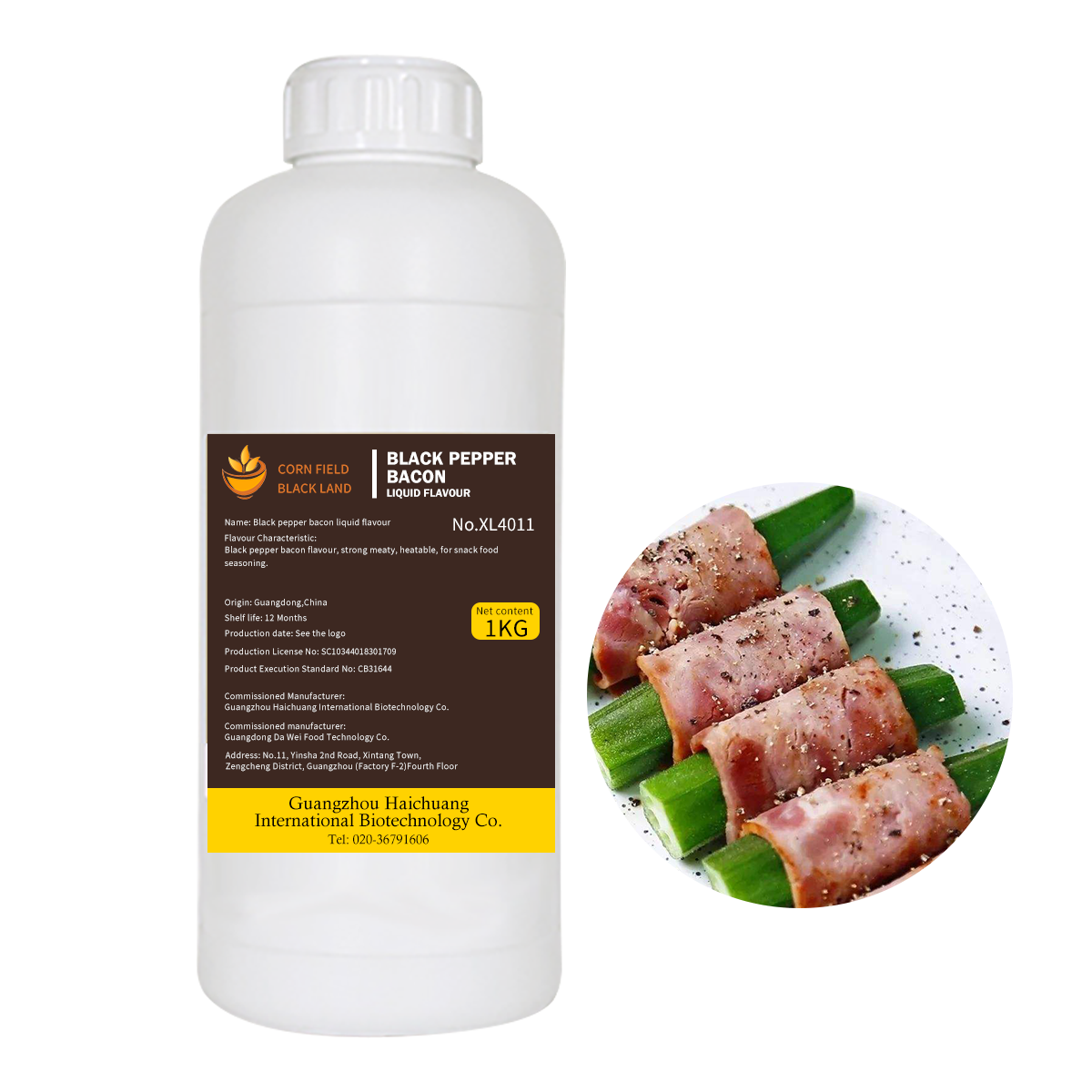 Black Pepper Bacon Liquid Flavour